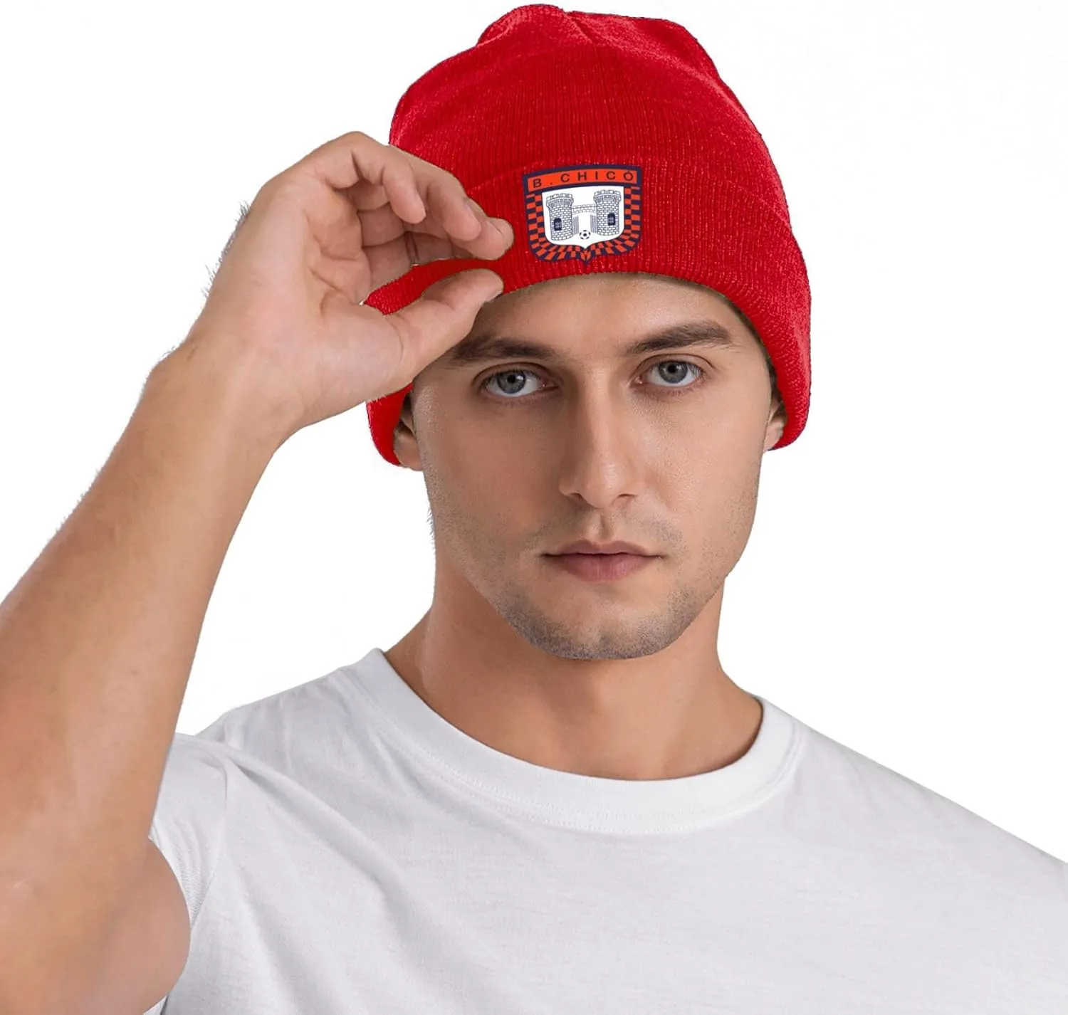 Rionegro Águilas Knitted Hat Skull Cap Beanie Hat Warm Cap Red Hat for Men Women