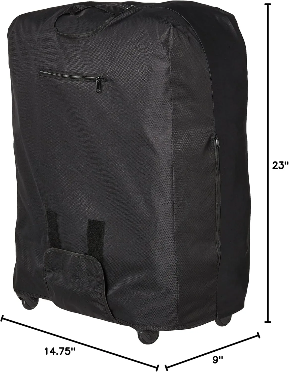 Samsonite Printed Luggage Cover, Black, Medium