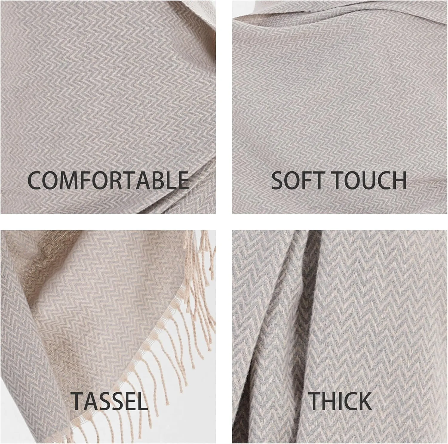 Scarfs for Women Pashmina Shawl Wraps Fashion Soft and Warm Blanket Scarves Cozy 2025