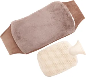 Scientifically Designed Leak-Proof Hot Water Bag Set Comfortable Heating Pad for Winter 2pcs 1000ml Pouch