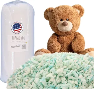 Shredded Memory Foam (5 Pound), Made in USA, 5 LBS Refill, Bean Bag Refill, Stuffing for Couch, Filler for Chair and Pillow, Filling for Cushions.