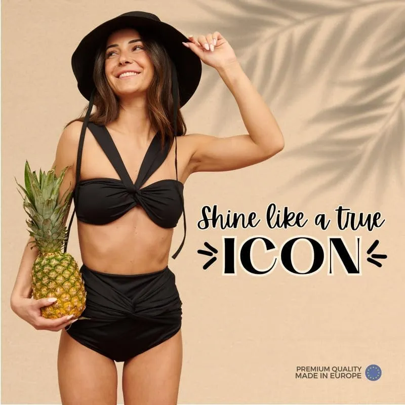 SIIL Ostomy Swimwear Bikini - Ostomy Bag Covers Compatible W/All Ostomy Bag Cover Colostomy & Ileostomy Bag Cover.