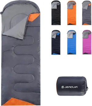 Sleeping Bags for Adults Backpacking Lightweight Waterproof- Cold Weather Sleeping Bag for Girls Boys Mens for Warm Camping Hiking Outdoor Travel Hunting with Compression Bags