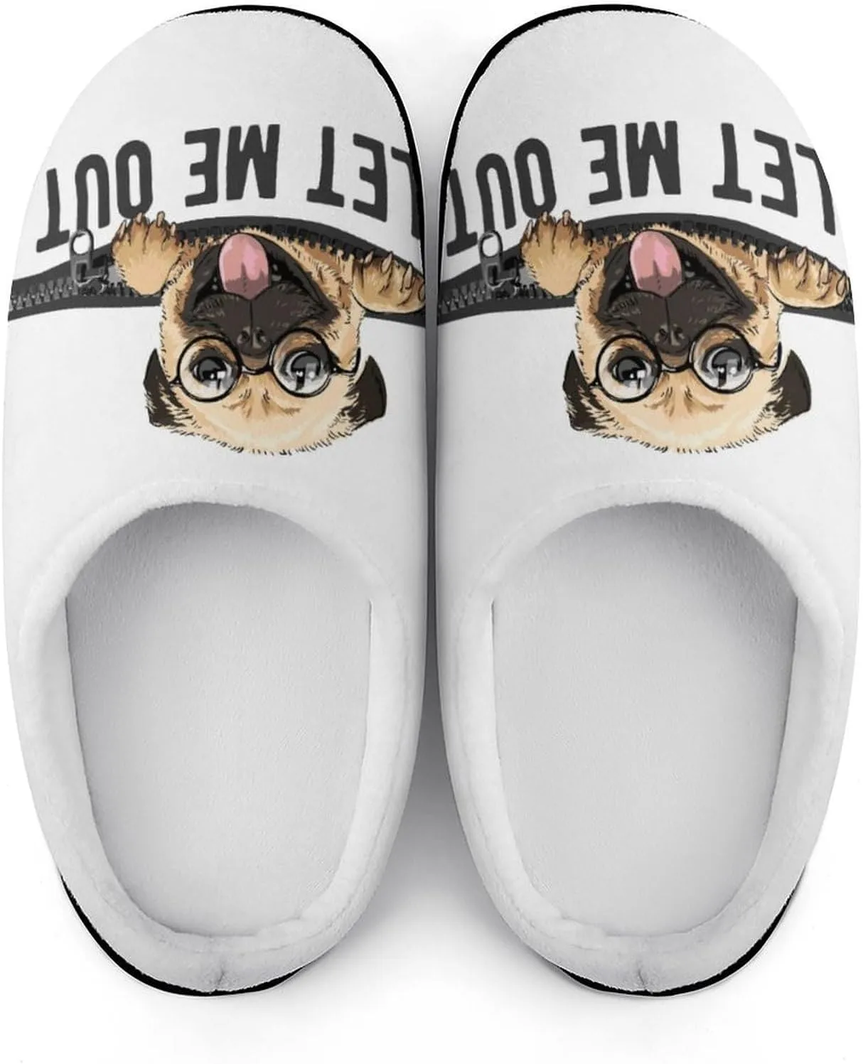 Slippers Non-Slip Indoor House Slippers Home Shoes For Bedroom Hotel Travel Spa