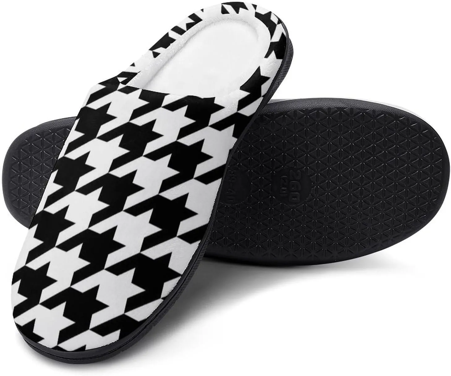 Slippers Non-Slip Indoor House Slippers Home Shoes For Bedroom Hotel Travel Spa