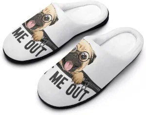 Slippers Non-Slip Indoor House Slippers Home Shoes For Bedroom Hotel Travel Spa