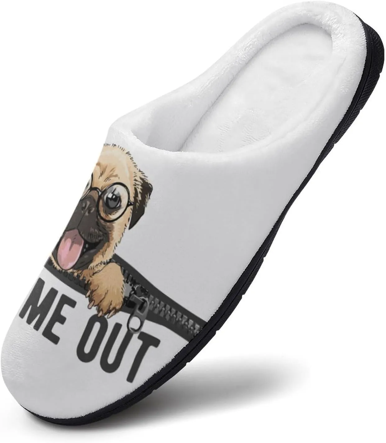 Slippers Non-Slip Indoor House Slippers Home Shoes For Bedroom Hotel Travel Spa