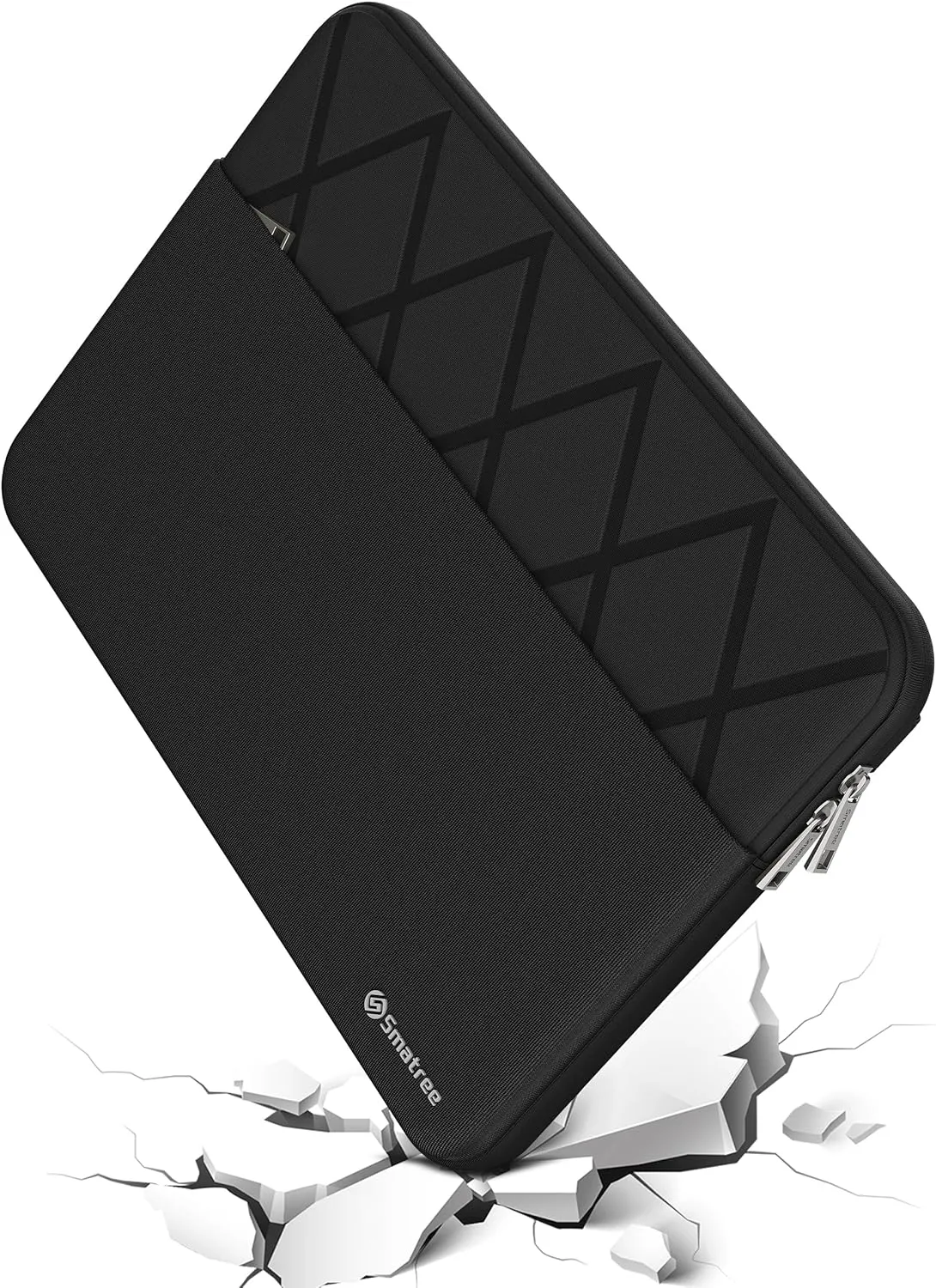 Smatree 13 inch Laptop Sleeve for iPad Pro M4 2024 A2926 A3007 A2925, iPad air M2 2024 A2899/A2900/A2898, 12.9 inch iPad Pro M2/M1 2022/2021/2020/2018 A2764/A2461/A2069, Laptop Case with Pocket (EA31)