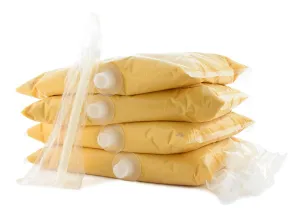 Snappy Ricos Cheddar Nacho Cheese Sauce, 140 Oz Bags, Pack of 4