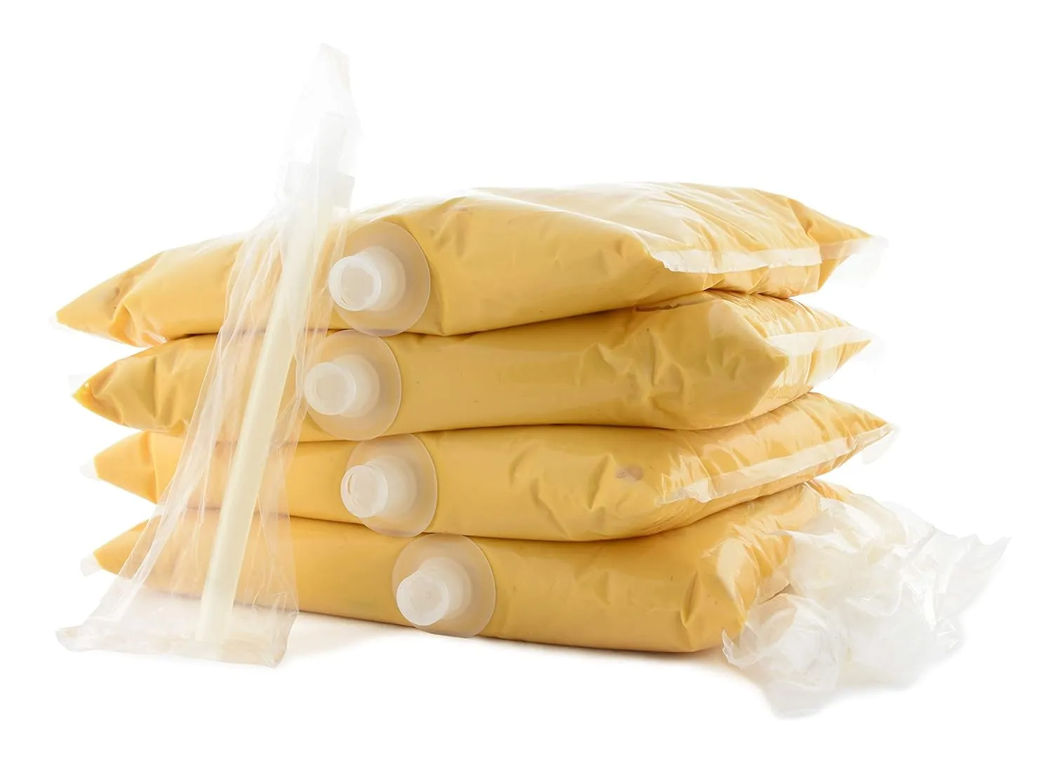 Snappy Ricos Cheddar Nacho Cheese Sauce, 140 Oz Bags, Pack of 4