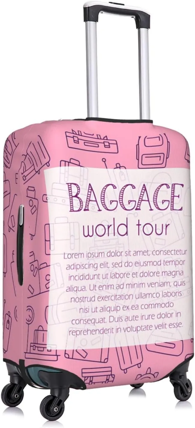 Spandex Travel Luggage Cover Suitcase Protector Bag,Luggage Different Types Dust-Proof Fits 18-32 Inch Luggage, Baggage Covers For Kid And Adult,X-Large