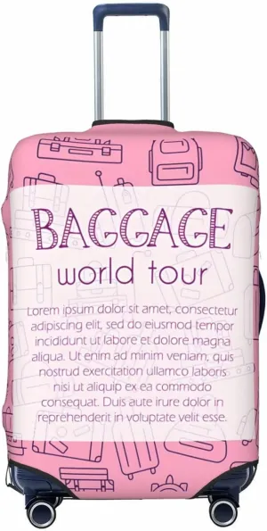 Spandex Travel Luggage Cover Suitcase Protector Bag,Luggage Different Types Dust-Proof Fits 18-32 Inch Luggage, Baggage Covers For Kid And Adult,X-Large