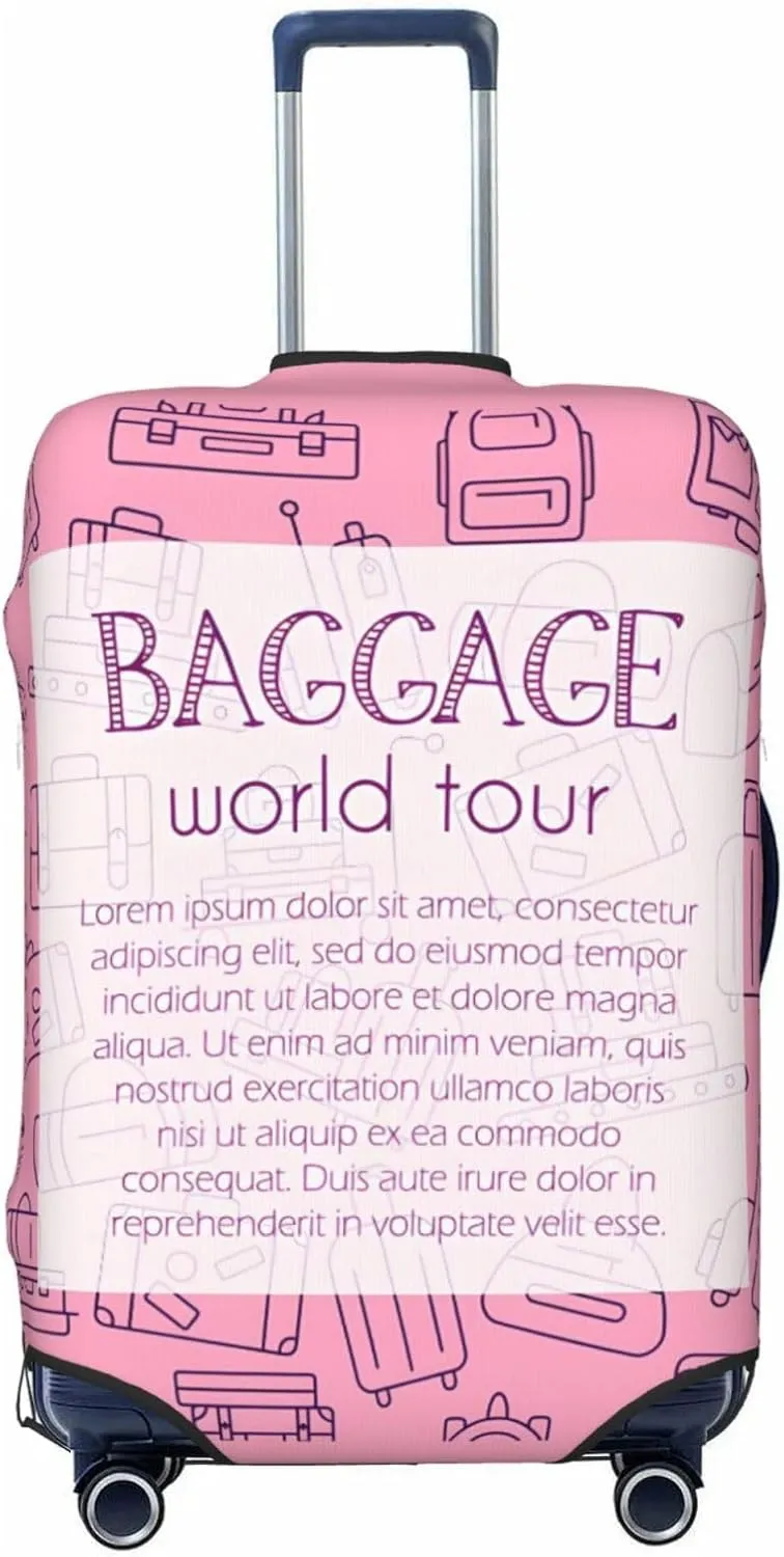 Spandex Travel Luggage Cover Suitcase Protector Bag,Luggage Different Types Dust-Proof Fits 18-32 Inch Luggage, Baggage Covers For Kid And Adult,X-Large