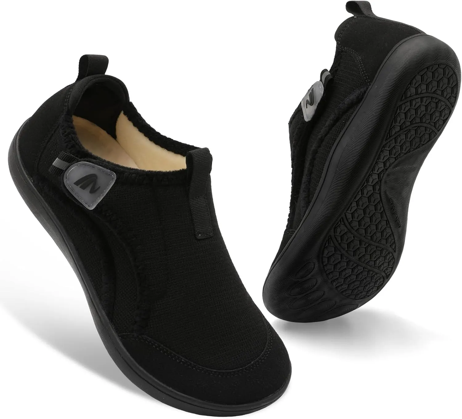 Spesoul Womens Slippers Adjustable Wide Diabetic Shoes Swollen Edema House Slipper Indoor Outdoor Slippers Barefoot House Shoes Cozy Walking Shoe for Bedroom Office Travel