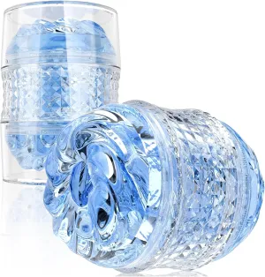 Spiral Motion Male Masturbator Adult Sex Toys for Men - Manual Sucking Stroker Realistic Pocket Pussy for Men Masturbation Sleeve, Open Ended Crystal Blowjob Sex Toy, MHYNNR Pocket Pussies Penis Toys
