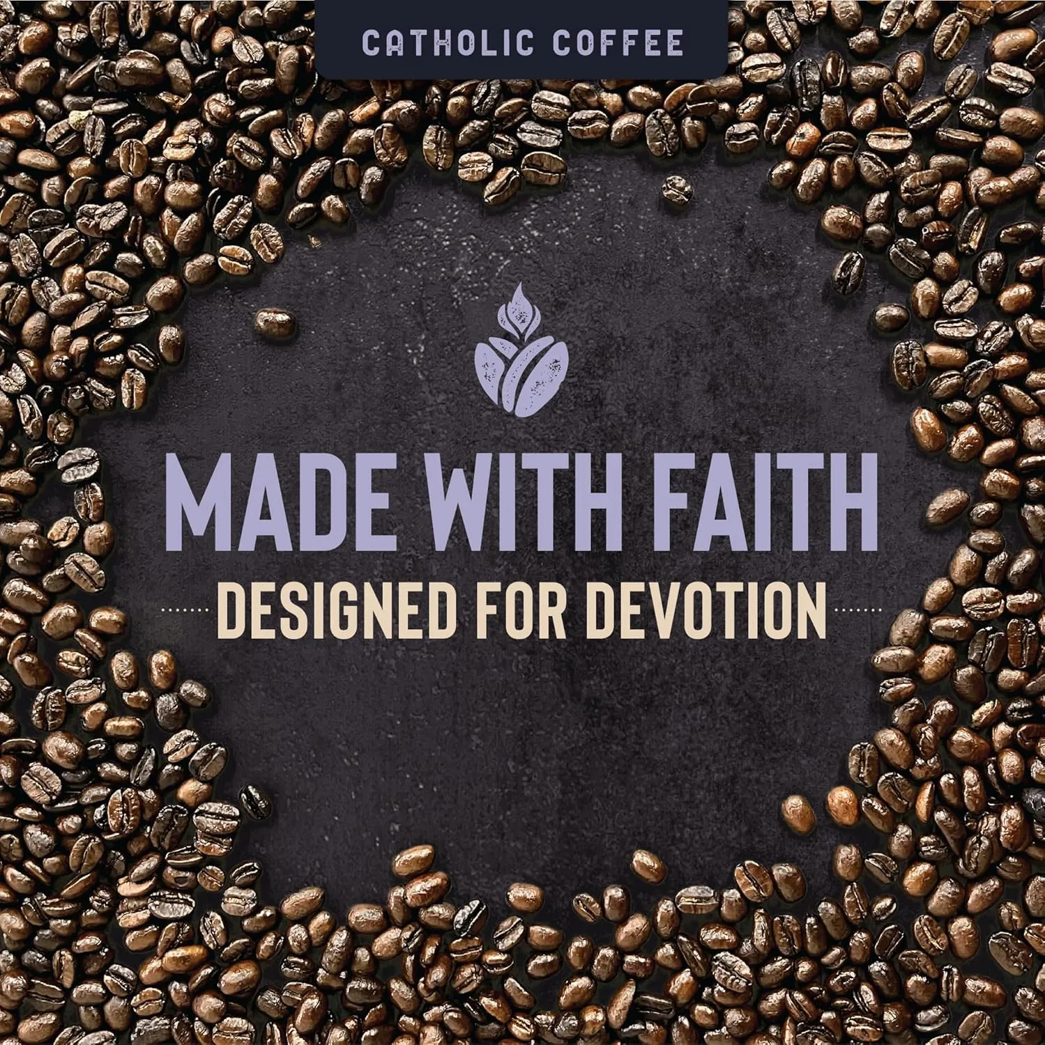 St. Nicholas Christmas Blend (Ground) 12 oz - Small-Batch Craft Coffee, Gift for Catholic Faithful & Coffee Lovers