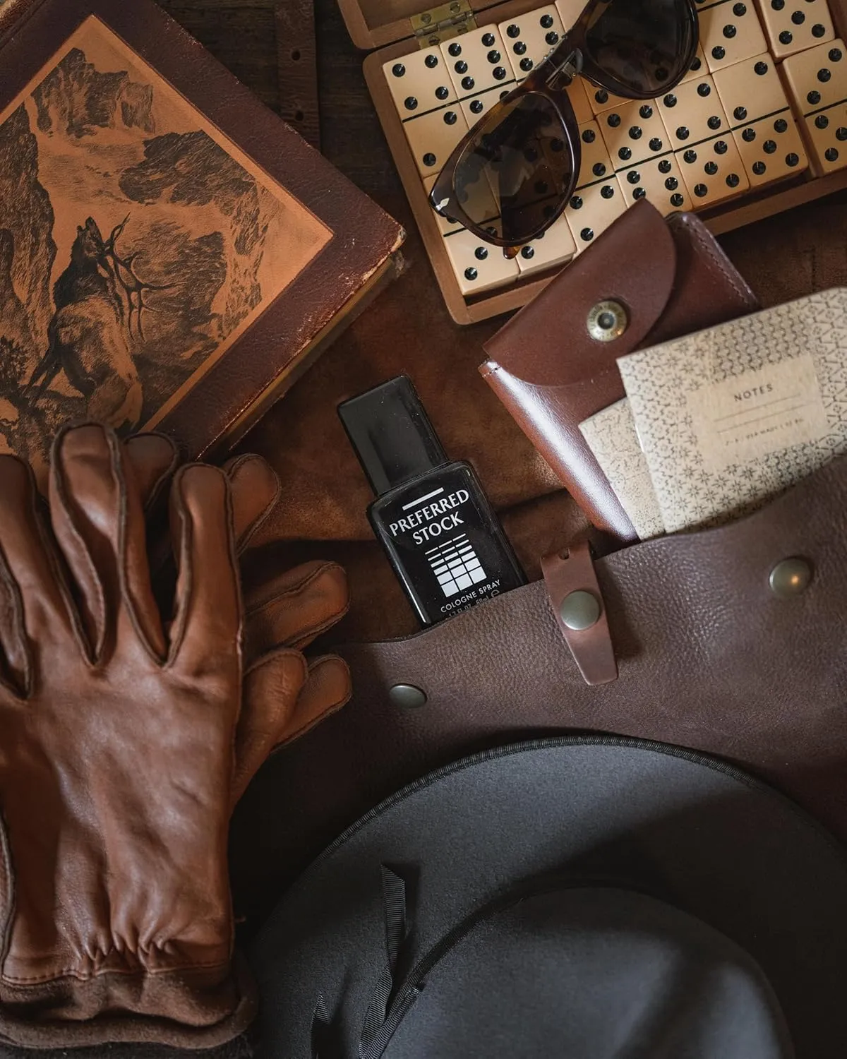 Stetson Preferred Stock by Scent Beauty - Cologne Spray for Men - Leathery, Woody, and Casual Aroma with Fragrance Notes of Cypress, Balsam Fir, and Sandalwood - 2.5 Fl Oz