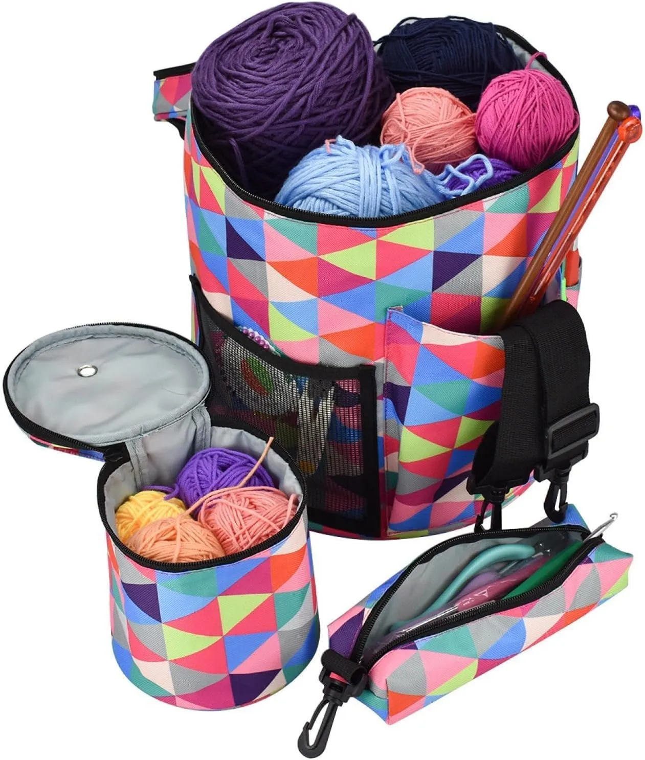 Storage Bags, Woolen Storage Bags, Home Sewing Color Storage Handbags