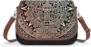 Sugar Skulls Crossbody Bags for Women,PU Leather Tote Bag for Women,Shoulder Bag Purse for Work Shopping Travel