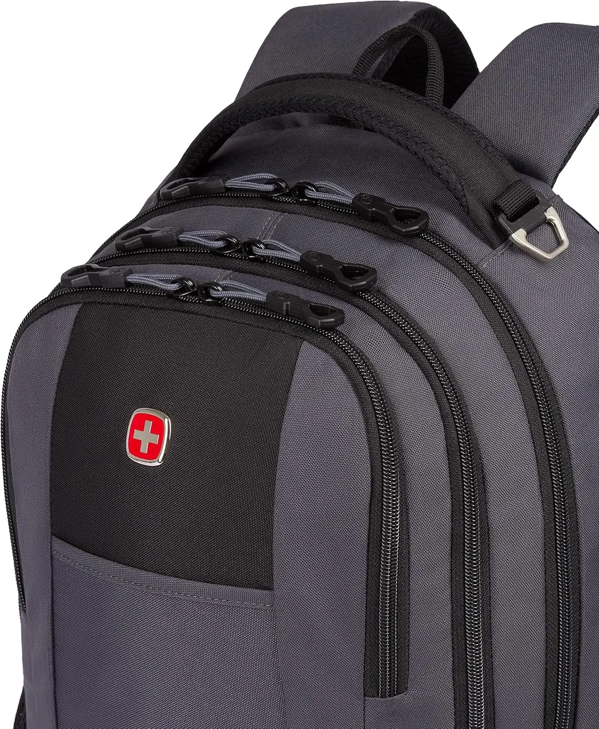 SwissGear Cecil 5505 Laptop Backpack, Dark Grey/Black, 18-Inch