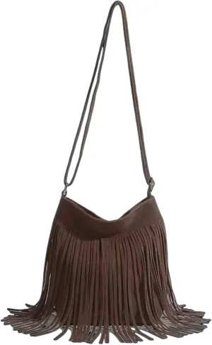 Tassel Crossbody Bag for Women, Fashion Ladies' Shoulder Bag