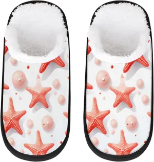 Tavisto Cozy Travel Slippers for Women Men, Non-Slip Sole Fleece Lining Washable House Shoes