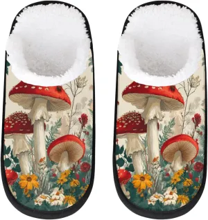 Tavisto Cozy Travel Slippers for Women Men, Non-Slip Sole Fleece Lining Washable House Shoes