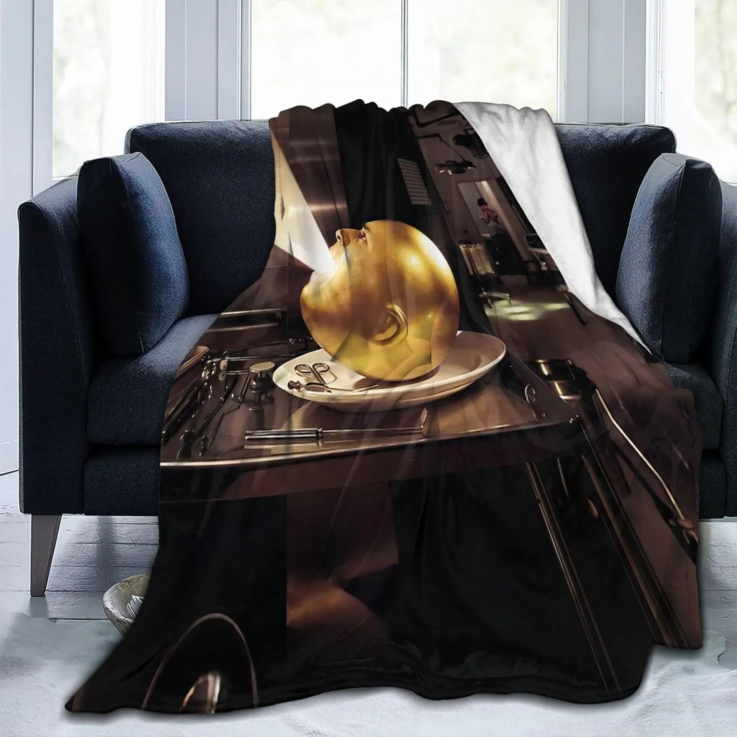 The Mars Volta Blanket Flannel Fleece Printed Throw Blankets Ultra Soft Micro Warm Blanket for All Season Bedding Chair Sofa Couch Bed 50"x40"