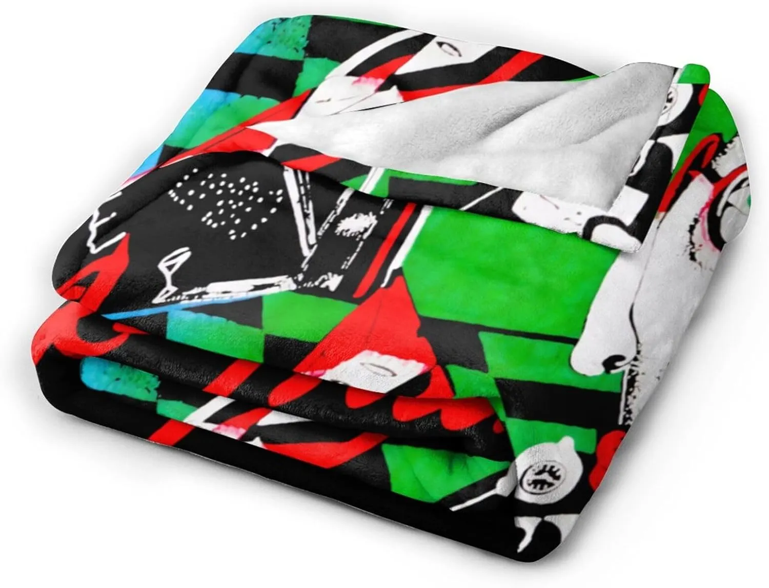 The Rock J Musics Geils Band Throw Flannel Blanket for Bed Sofa Room Couch Camping Soft Air Conditioning Quilt for All Seasons 80"x60"