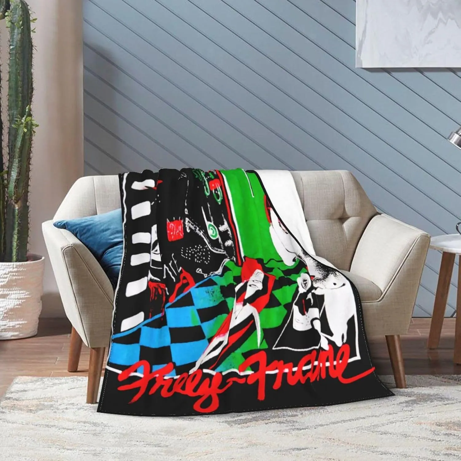 The Rock J Musics Geils Band Throw Flannel Blanket for Bed Sofa Room Couch Camping Soft Air Conditioning Quilt for All Seasons 80"x60"