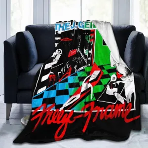 The Rock J Musics Geils Band Throw Flannel Blanket for Bed Sofa Room Couch Camping Soft Air Conditioning Quilt for All Seasons 80"x60"