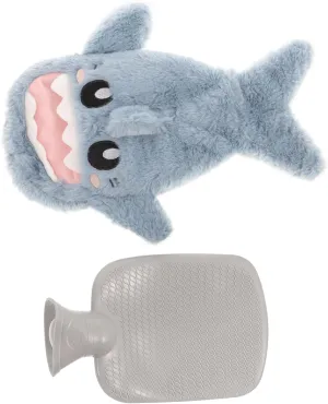 Thickened Hot Water Bottle Plush Cover Animal Hand Warmer Warm Water Bag for Winter Random