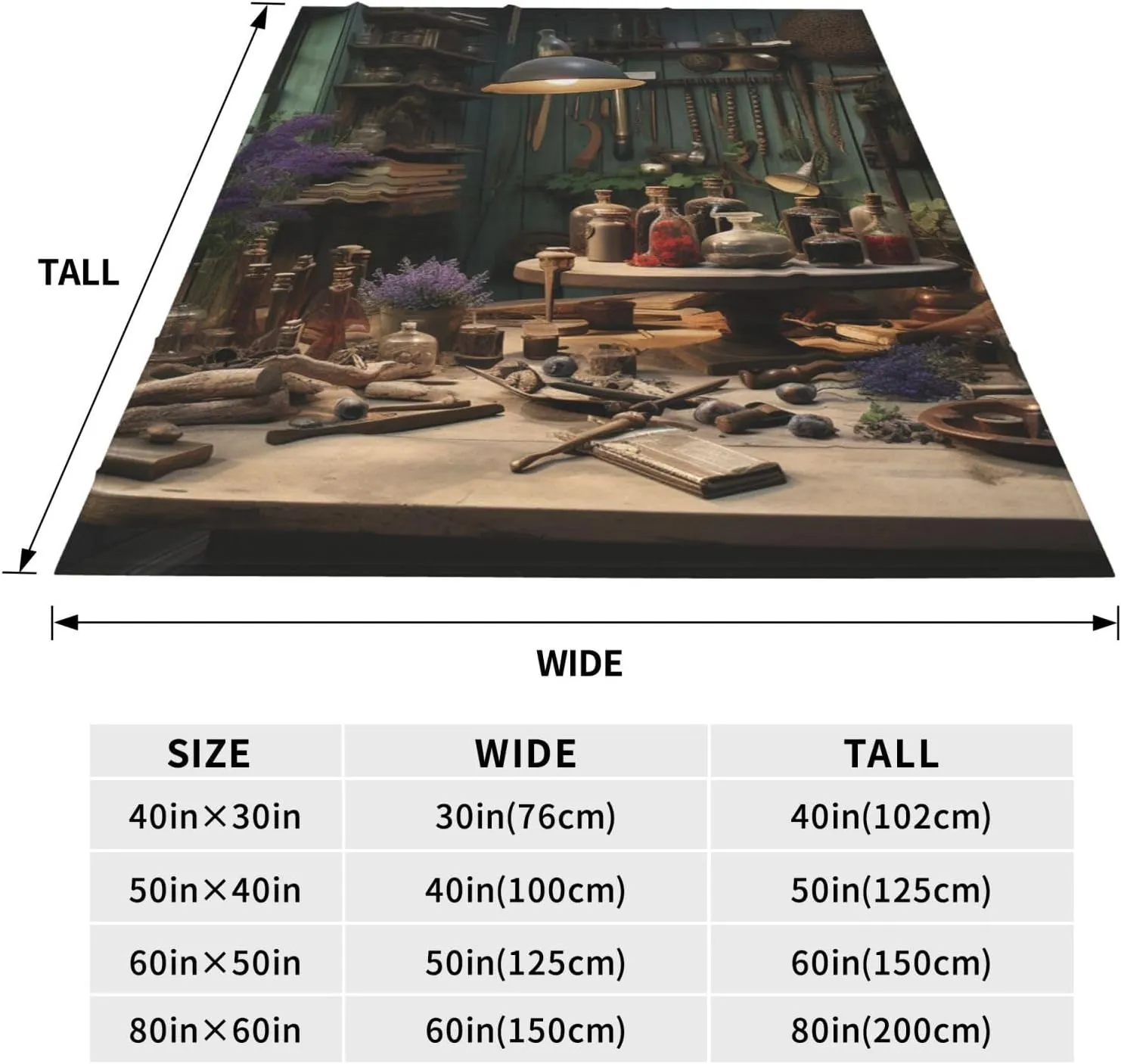 Throw Blanket Soft Cozy Bed Blanket 40"x30" Reversible Plush Blanket Workshop Flannel Blankets Warm Cozy Throws for Sofa Lightweight Blankets for Couch Bed