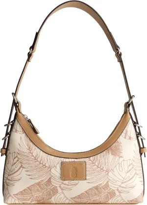 Tommy Bahama Hobo Bag, Women's Handbag with Adjustable Shoulder Strap, Tan