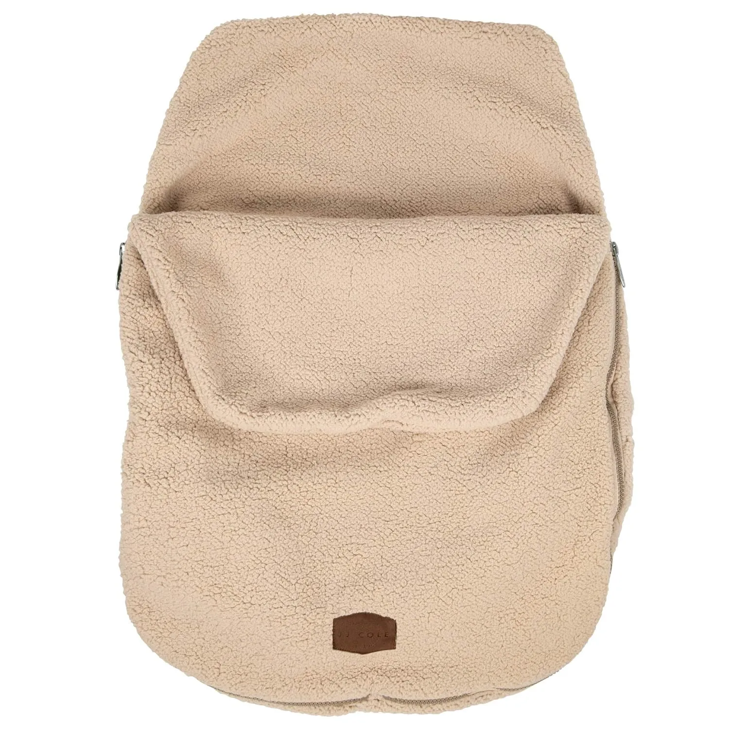 Tomy Cole Bundle Me Winter Baby Car Seat Cover and Bunting Bag - Sherpa Lined Infant Car Seat and Baby Carrier Cover - Cozy Winter Baby Car Seat Covers - Original Shearling