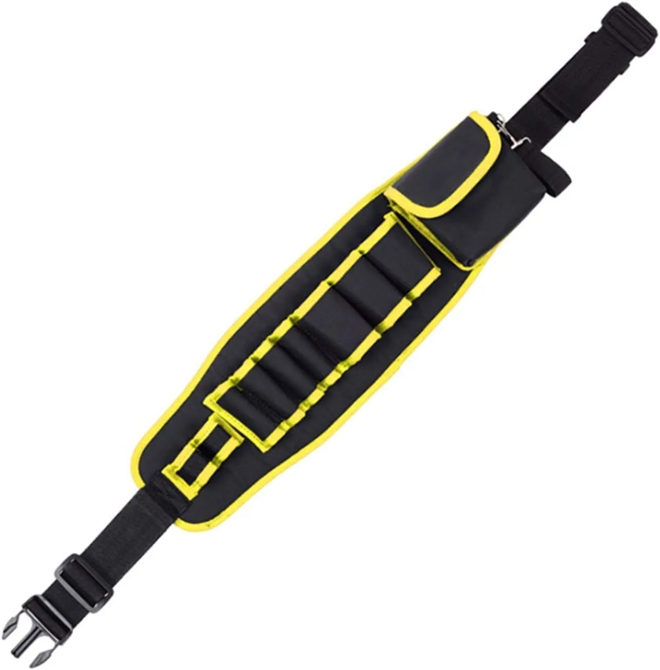 Tools Belt Bag,Professional Tool PouchHandyman Tool Belts Multi-pocket Waist Bags Construction Working Apron Practical Multifunctional Toolkit Bag (Color : Yellow) (Color : Blauw) (Color : Geel)