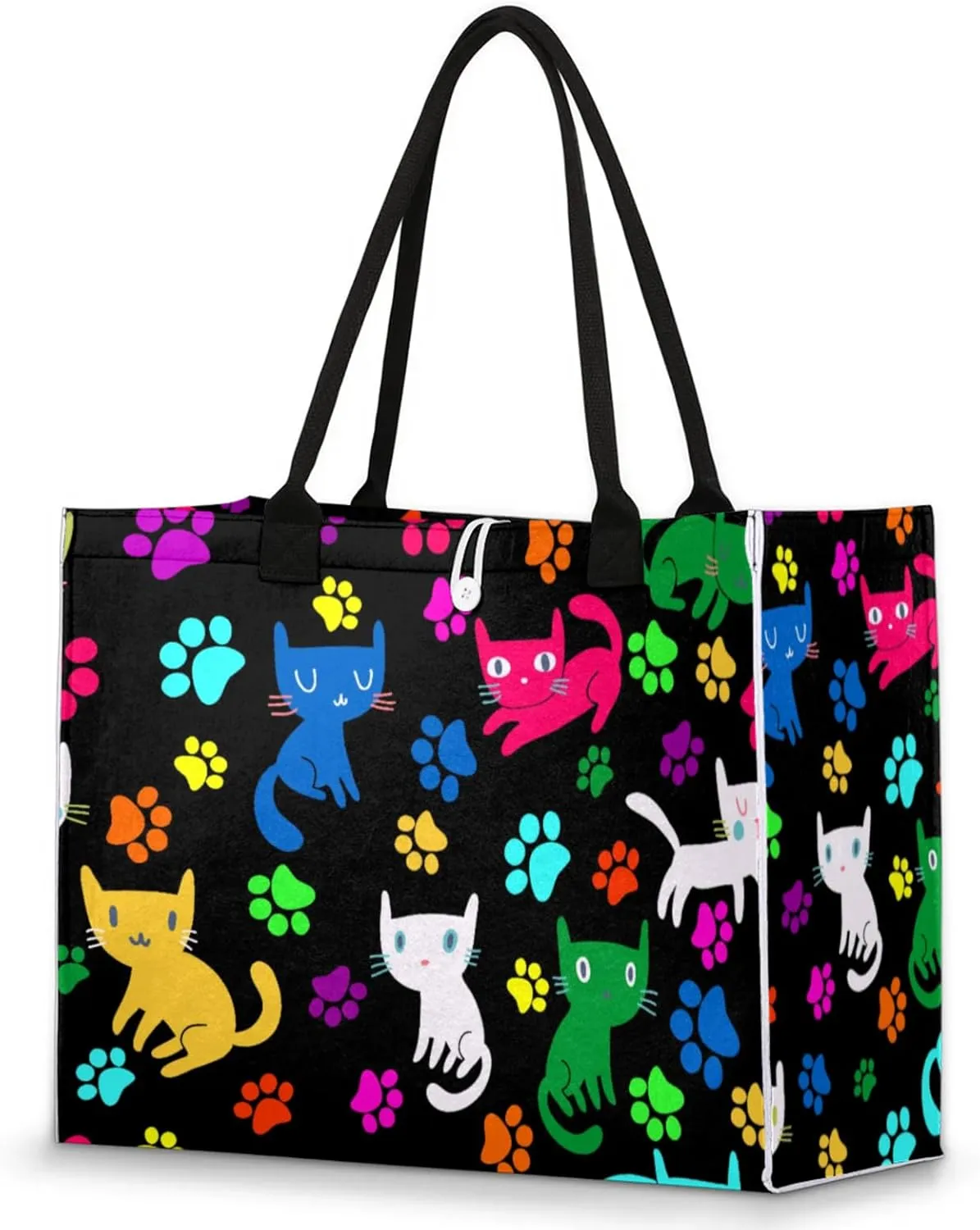Tote Bag for Women Reusable Canvas Shoulder Bag