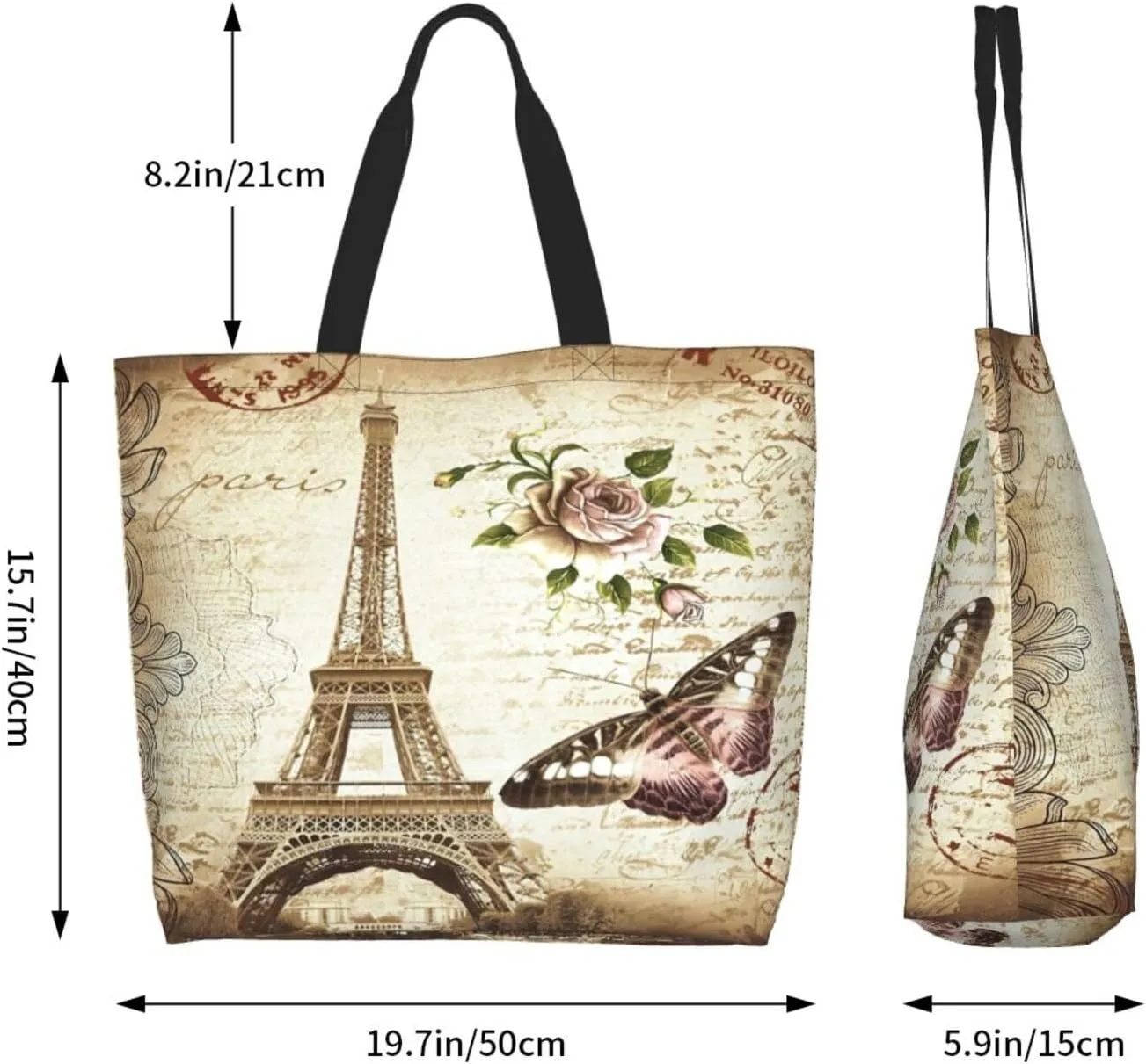 Tote Bag for Women,Large Beach Bag Reusable Grocery Bags Casual Shoulder Bag Handbags for Shopping Travel Work