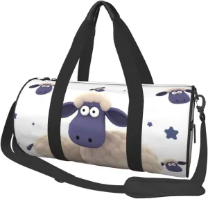 Travel Bag For Women,Sheep Print Personal Item Duffle Bags,Weekend Travel Duffel Tote Bag,Travel Sport Gym Bag For Men,Airplane Travel Essentials For Flying