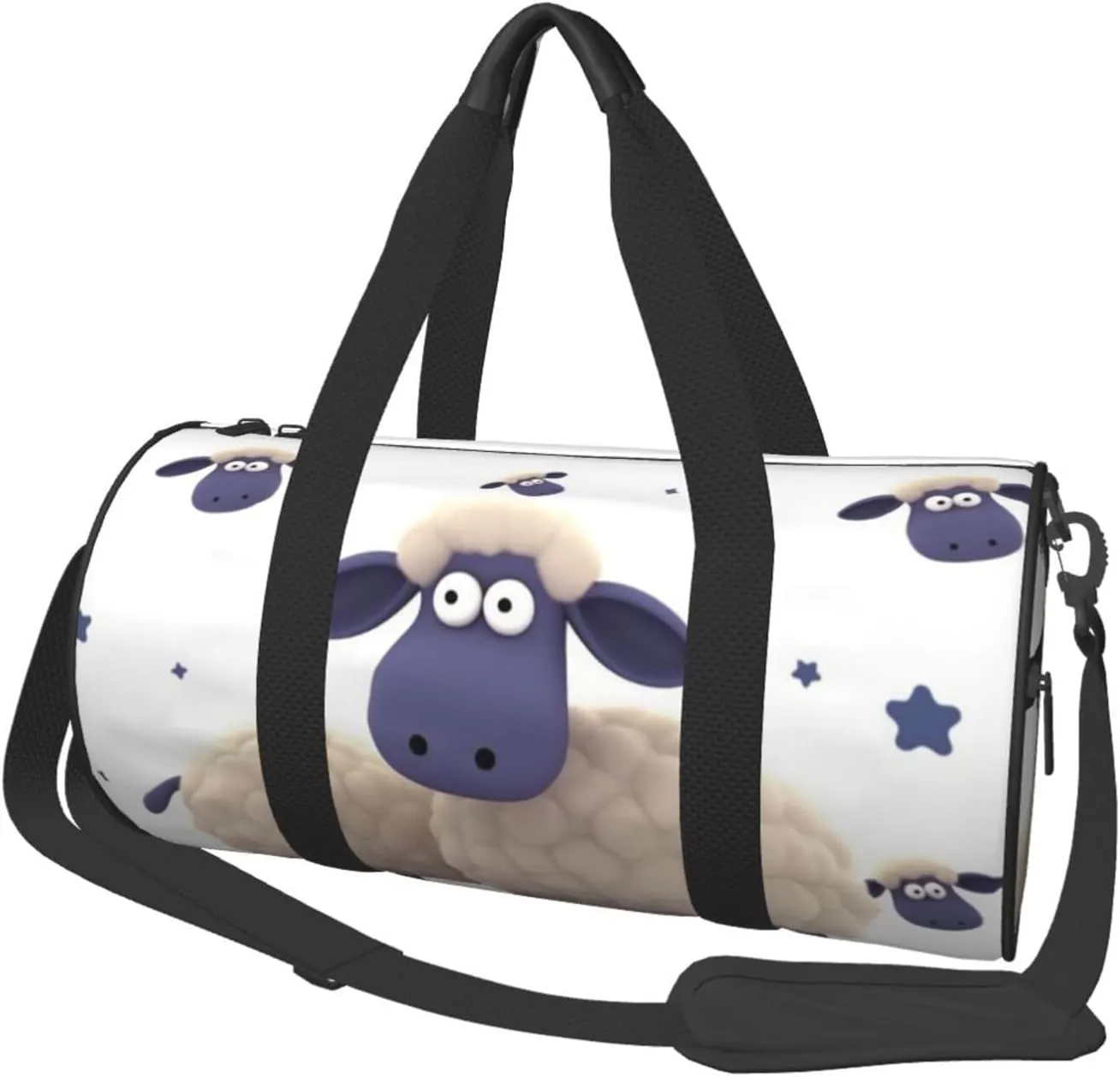 Travel Bag For Women,Sheep Print Personal Item Duffle Bags,Weekend Travel Duffel Tote Bag,Travel Sport Gym Bag For Men,Airplane Travel Essentials For Flying