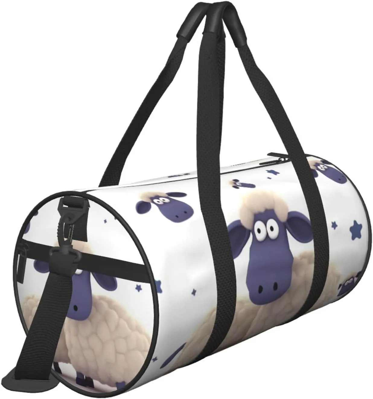 Travel Bag For Women,Sheep Print Personal Item Duffle Bags,Weekend Travel Duffel Tote Bag,Travel Sport Gym Bag For Men,Airplane Travel Essentials For Flying
