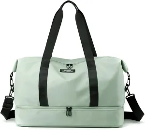 Travel Duffel Bag for Women and Men Foldable Weekender Overnight Bag