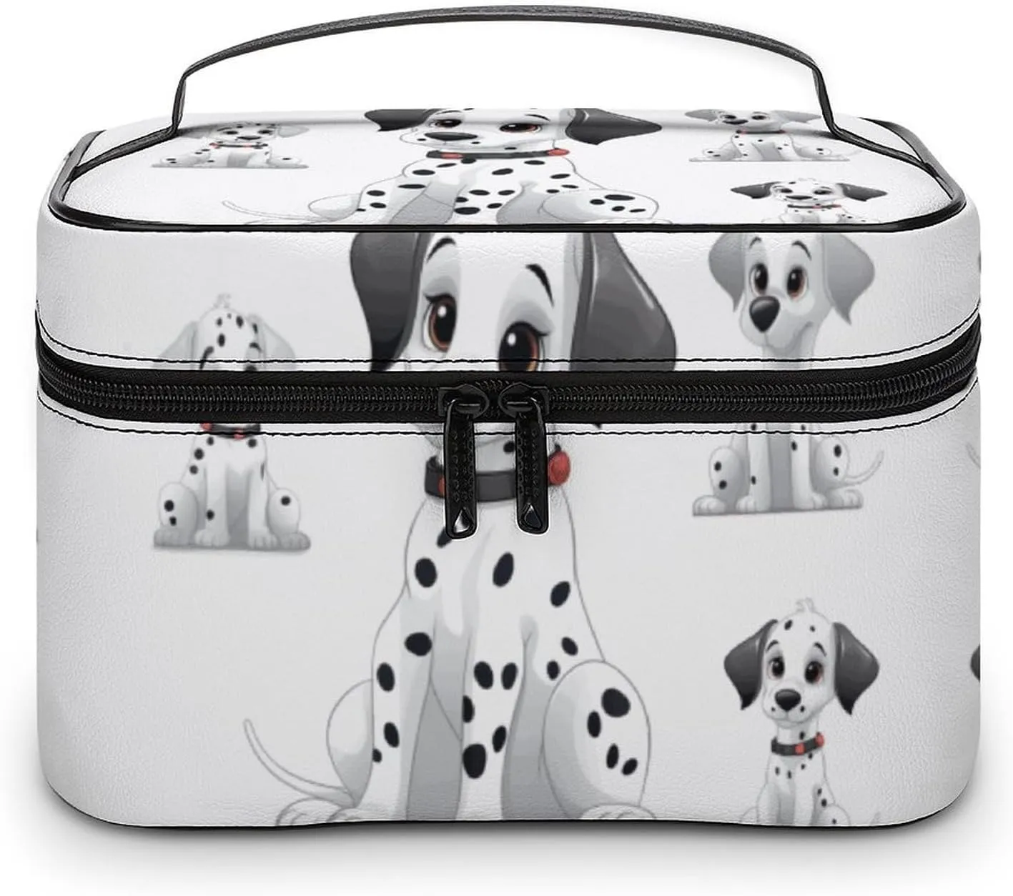 Travel Toiletry Bag for Women And Men,Cute Dalmatian Toiletry Organizer, Makeup Bag Travel Organizer for Shampoo,Toiletries