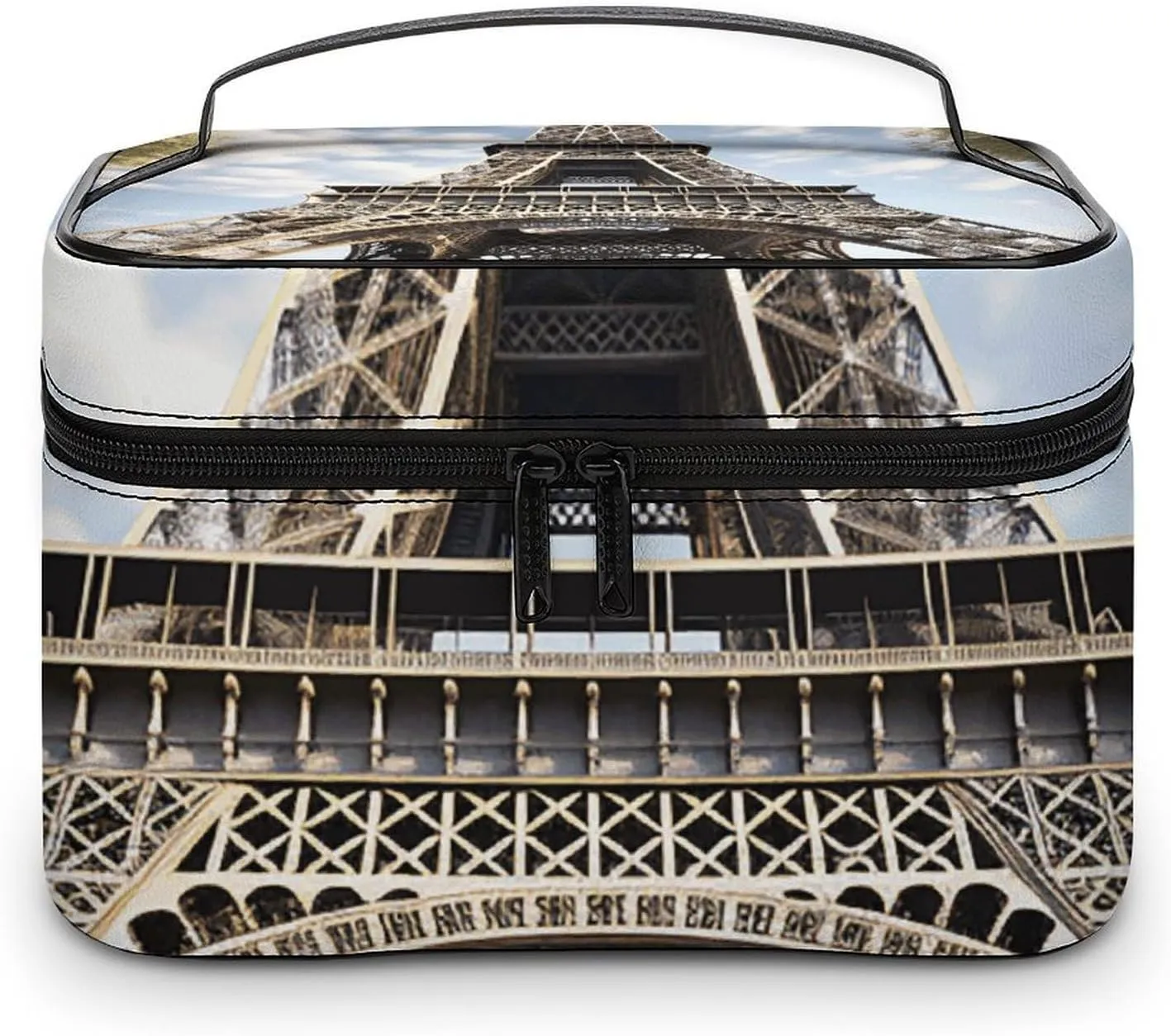 Travel Toiletry Bag for Women And Men,Eiffel Tower French Paris Monument Toiletry Organizer, Makeup Bag Travel Organizer for Shampoo,Toiletries