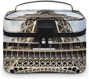Travel Toiletry Bag for Women And Men,Eiffel Tower French Paris Monument Toiletry Organizer, Makeup Bag Travel Organizer for Shampoo,Toiletries
