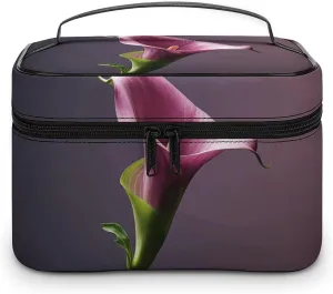 Travel Toiletry Bag for Women And Men,Purple Calla Lily Toiletry Organizer, Makeup Bag Travel Organizer for Shampoo,Toiletries