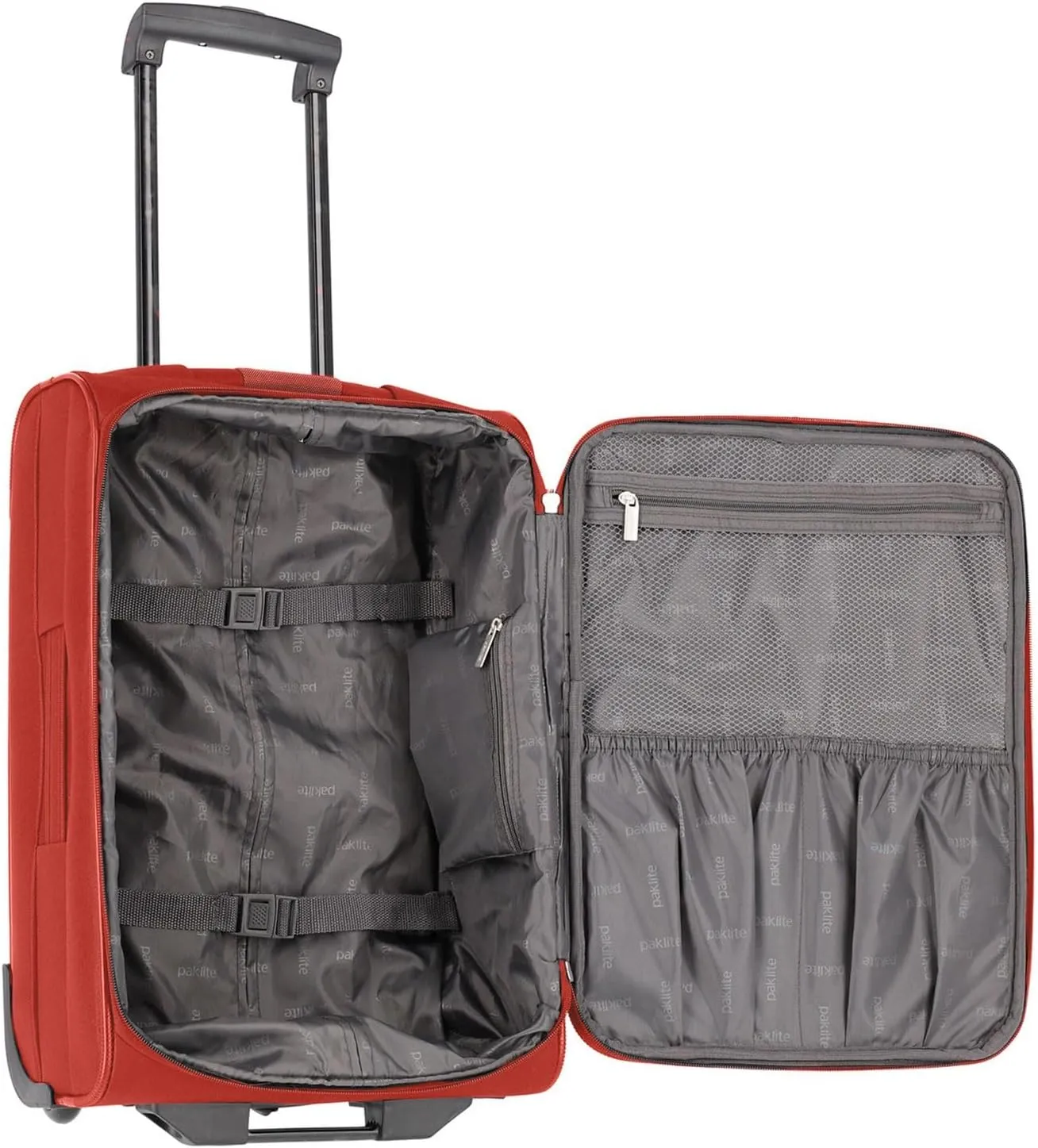 travelite Suitcase, Red, 53 cm (Trolley S)