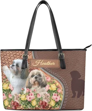 Tuoxiukan Custom Photo Tote Bags for Women Personalized Womens Purses And Handbags Customized Shoulder Bag Gifts for Her
