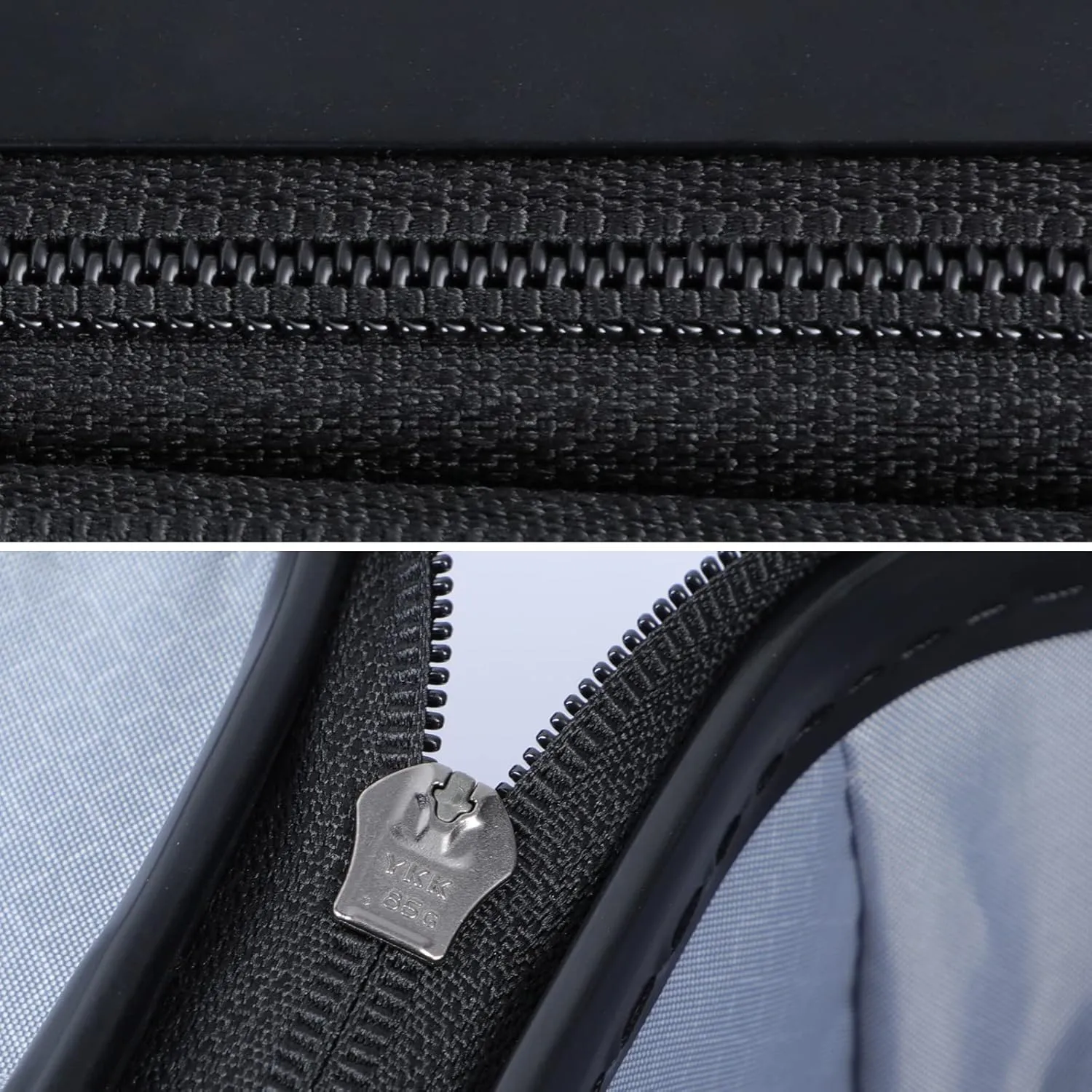 TydeCkare 20 Inch Carry On Luggage with Front Pocket, 21.65 * 15.35 * 7.87" Suitable for Airplane Overhead Bin, 34L Lightweight PC ABS Hardshell with YKK Zipper, TSA Lock Approved, Dark Gray