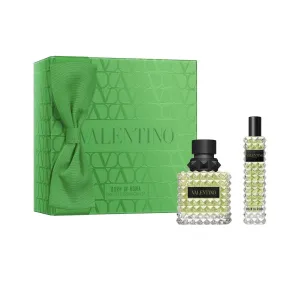 Valentino Born in Roma Donna Green Stravaganza Christmas edition 2-pcs gift set (Eau de Parfum 1.7 fl oz   Eau de Parfum 0.5 fl oz)